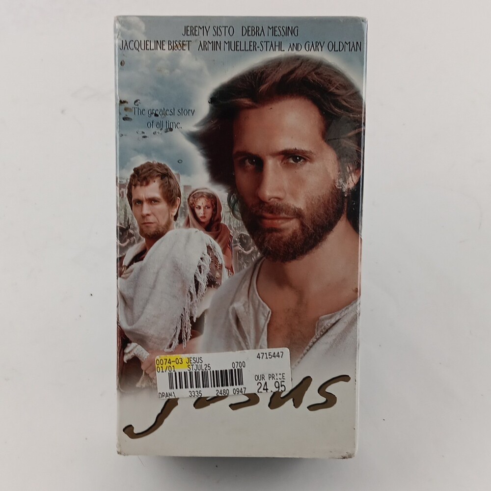 Jesus ; The Greatest Story Of All Time (VHS, 2000, 2-Tape Set) New Sealed